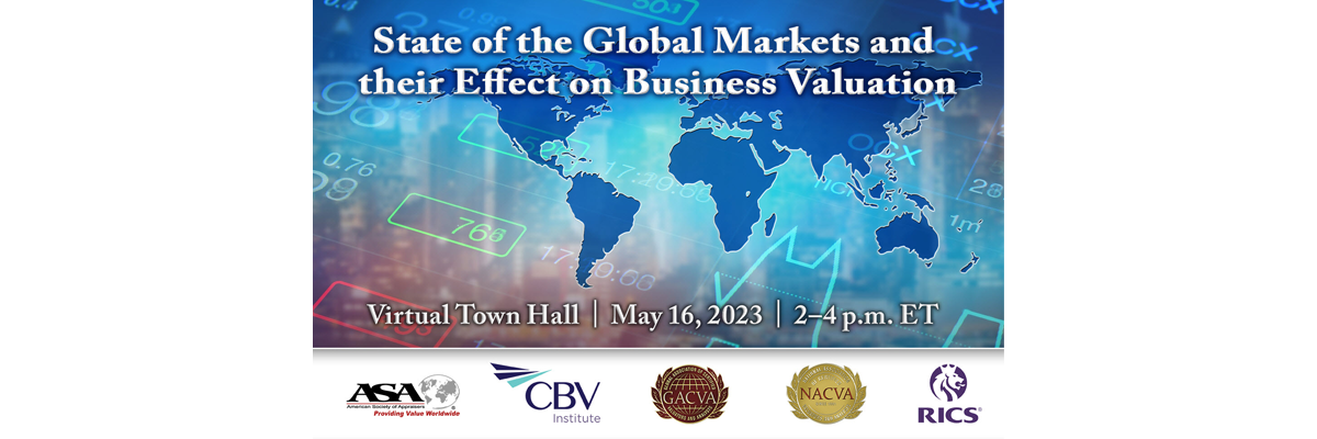 Virtual Town Hall | State of the Global Markets and their Effect on Business Valuation