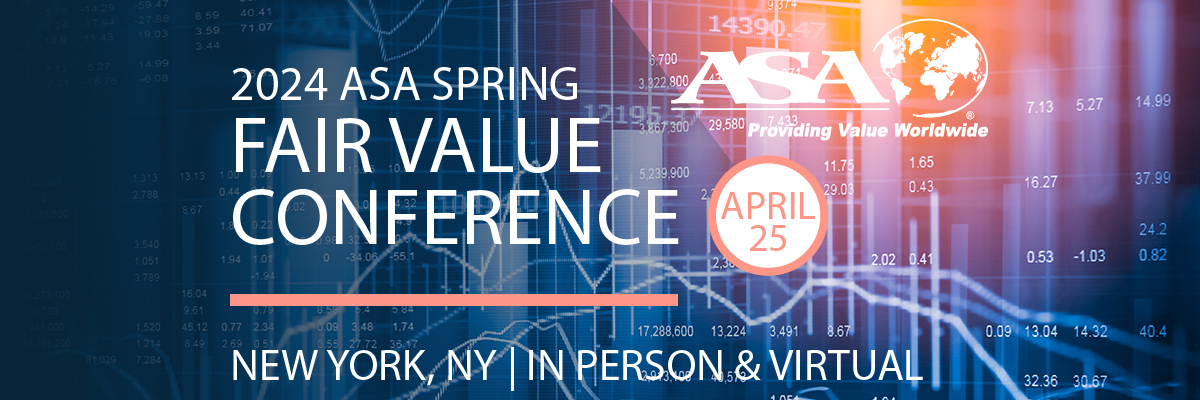 2024 ASA NY Fair Value Conference