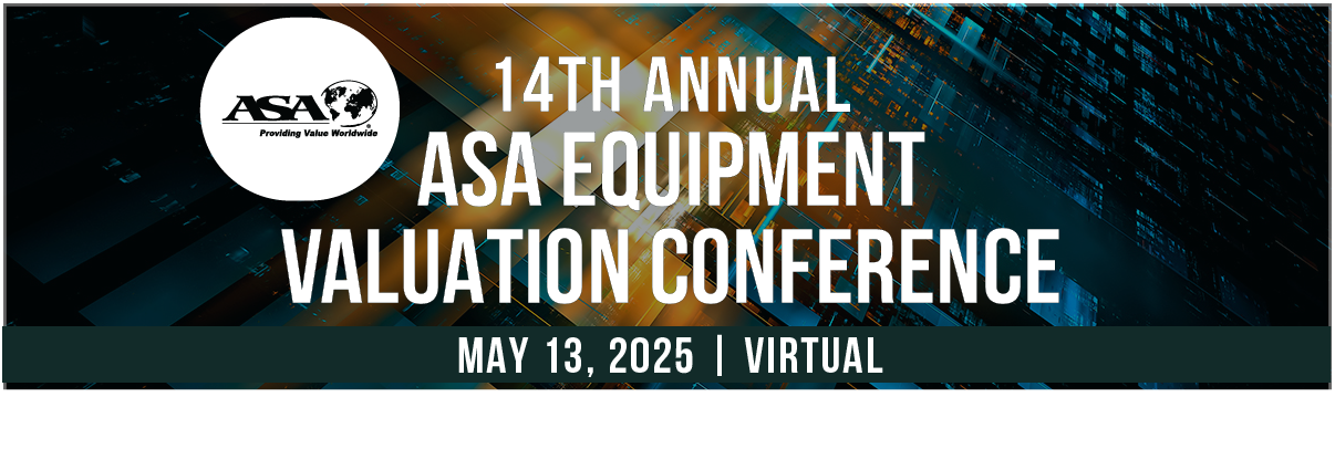 14th Annual ASA Equipment Valuation Conference