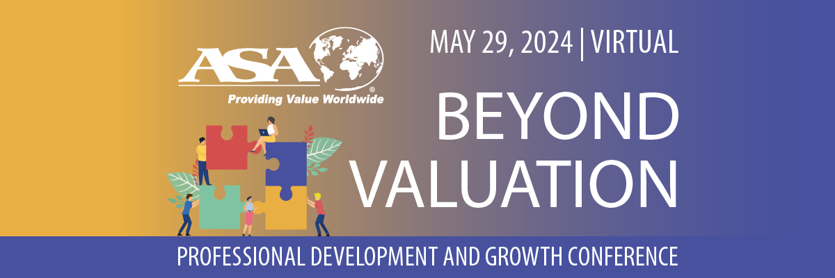 2024 Beyond Valuation – Professional Development and Growth Conference