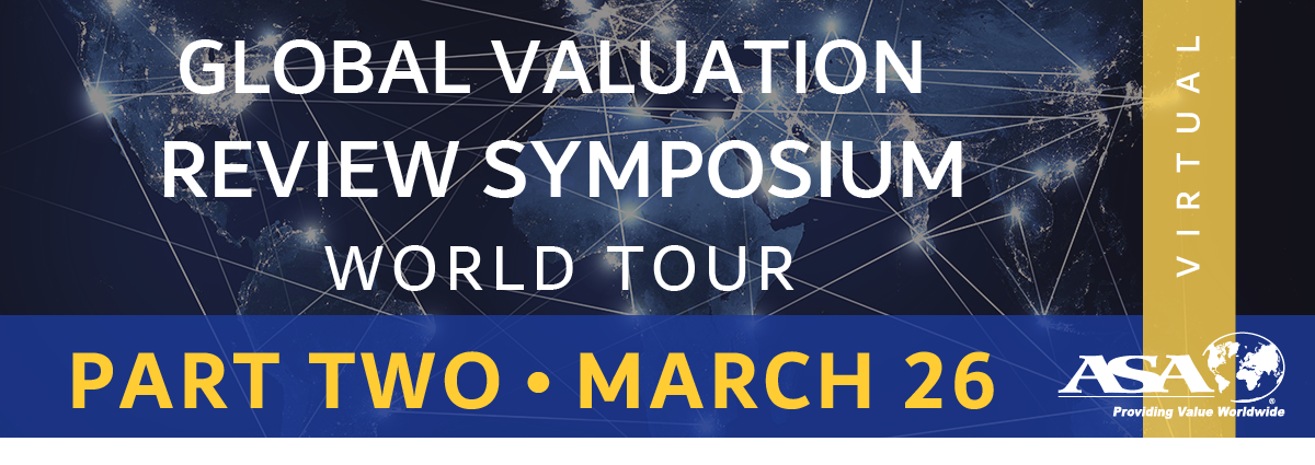 Global Valuation Review Symposium World Tour - Part 2 of 3