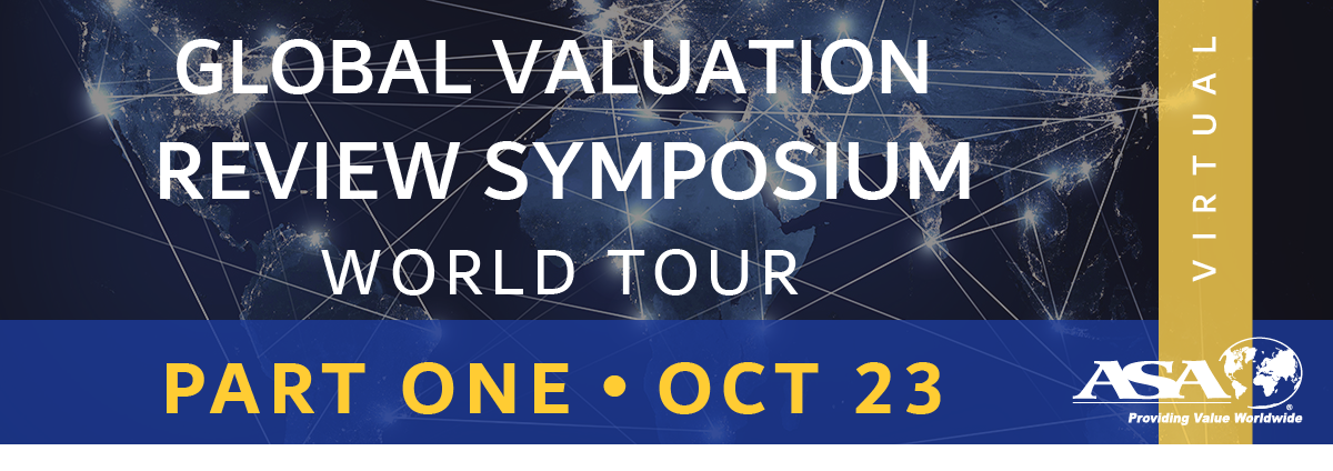 Global Valuation Review Symposium World Tour - Part 1