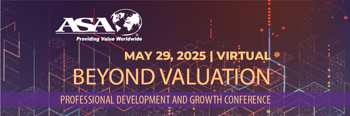 2025 Beyond Valuation – Professional Development and Growth Conference